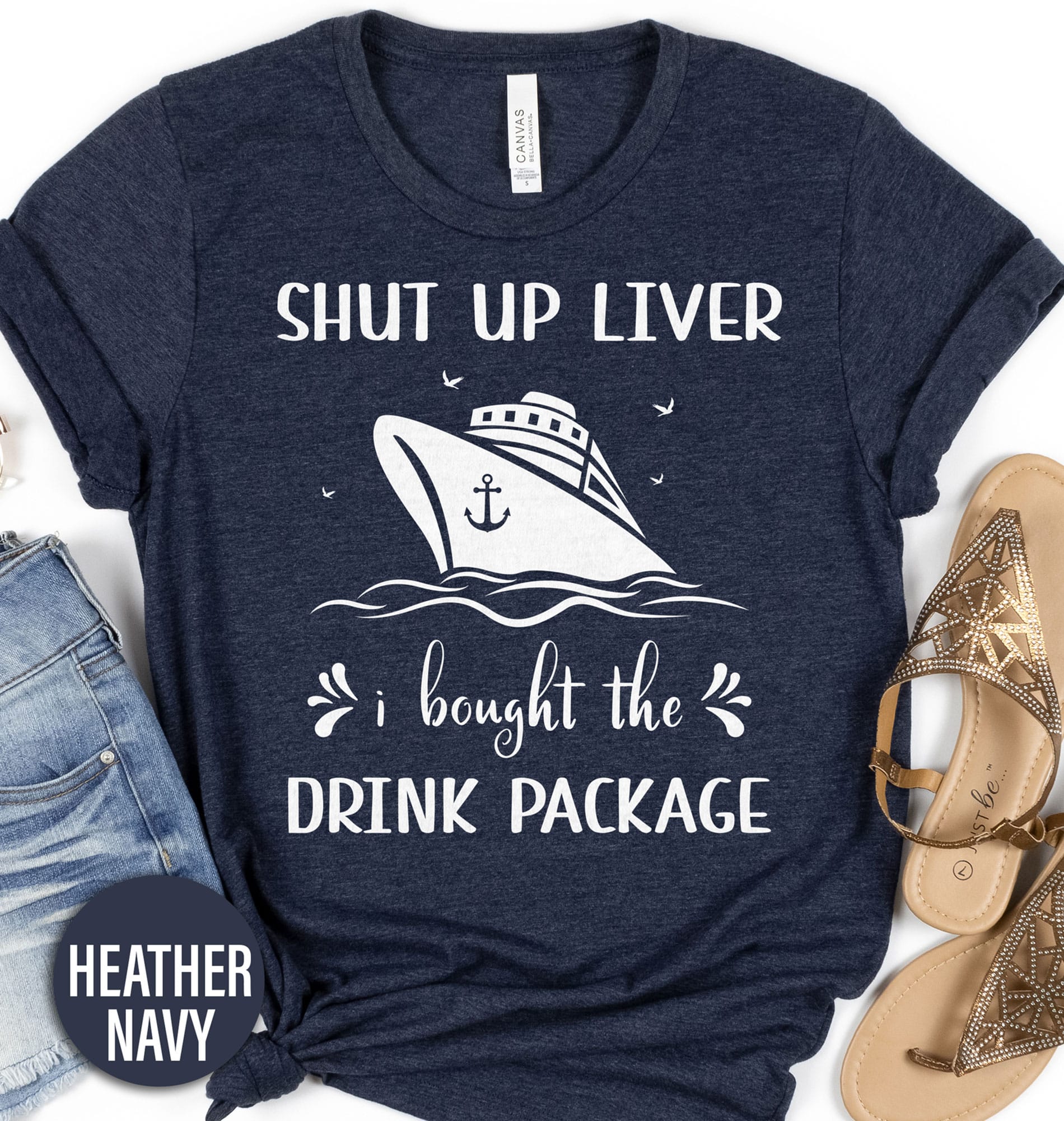 Entelinam I Bought the Drink Package Cruise Vacation T-Shirt