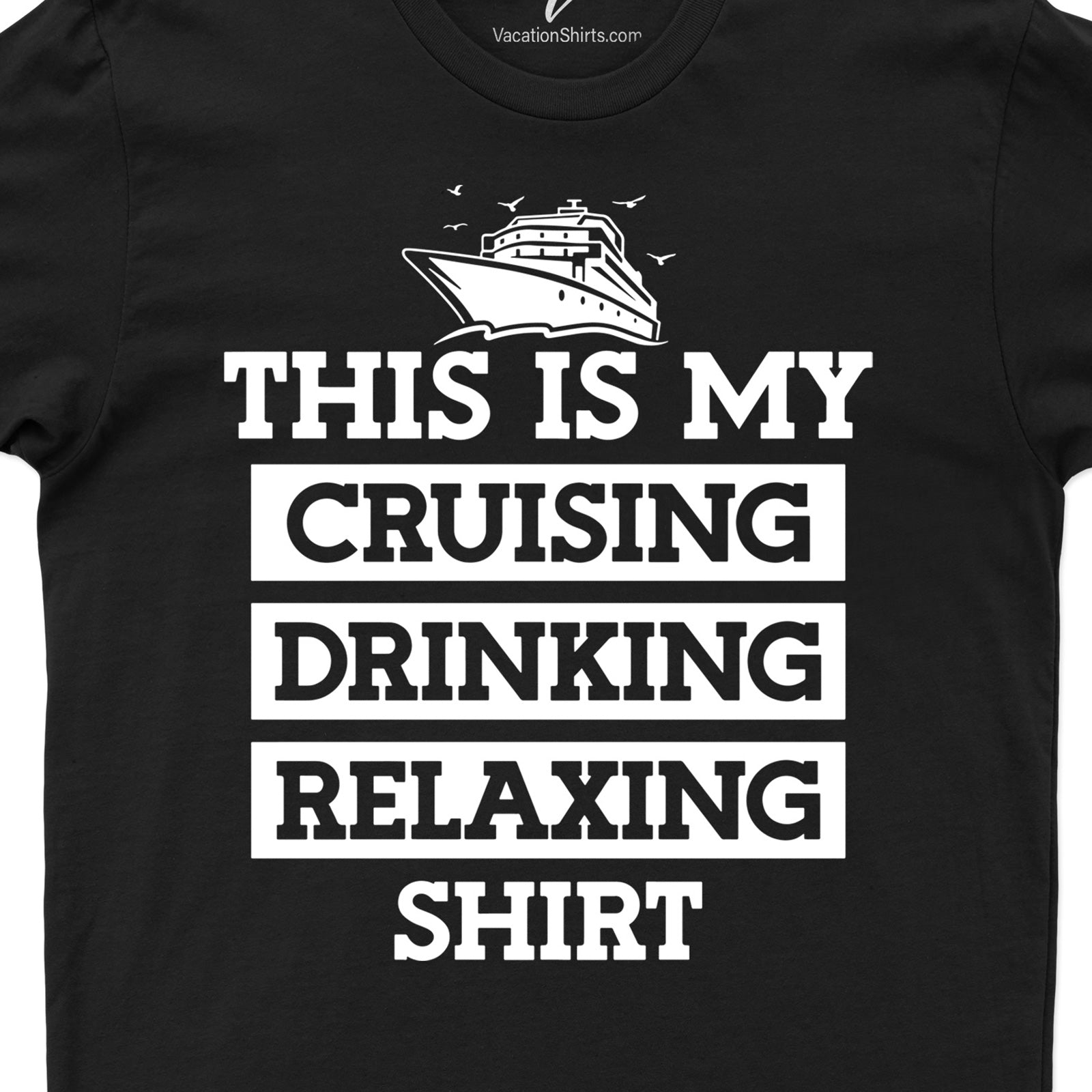 Entelinam Chill Cruise & Sip Tee – Your Perfect Vacation Shirt