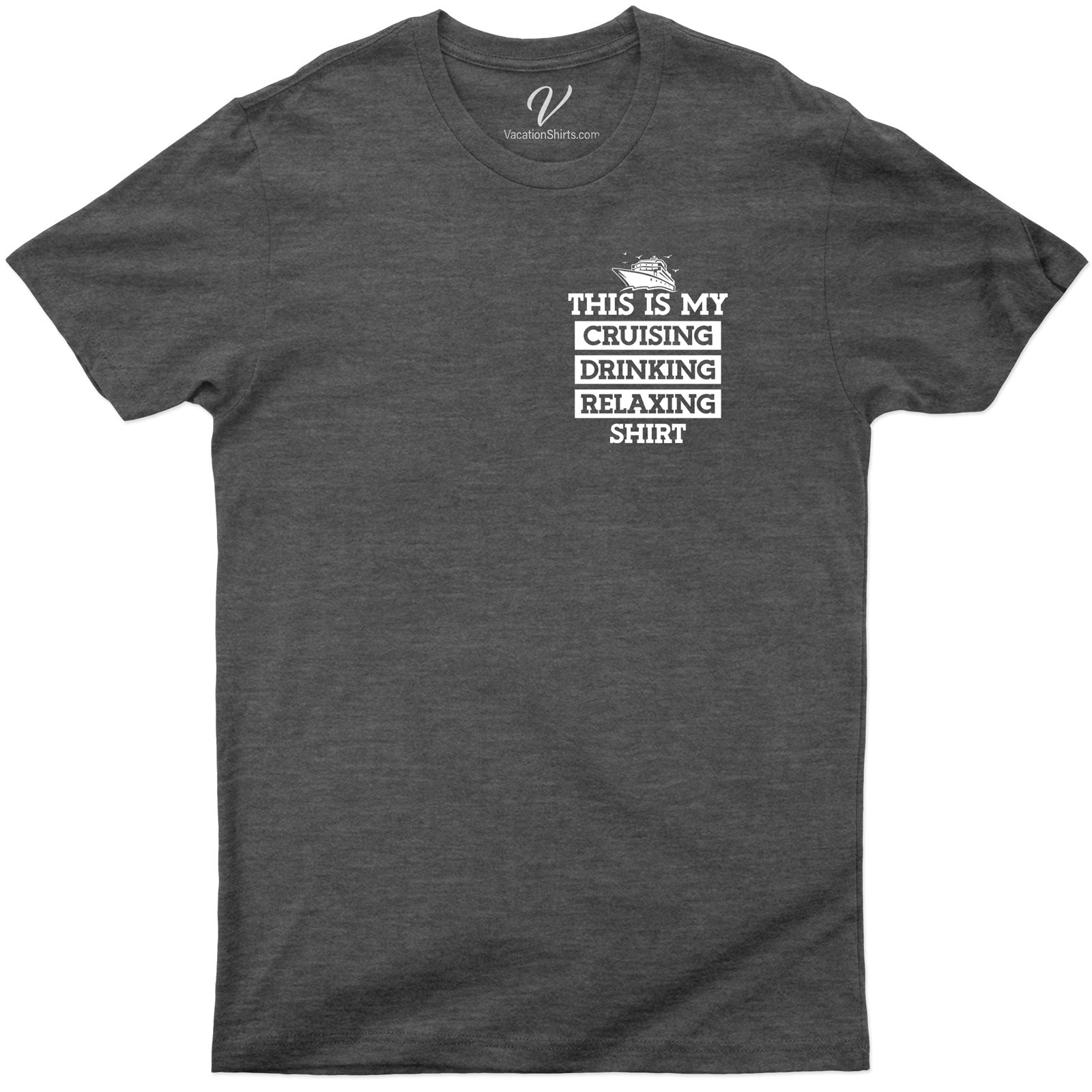 Entelinam Chill Cruise & Sip Tee – Your Perfect Vacation Shirt