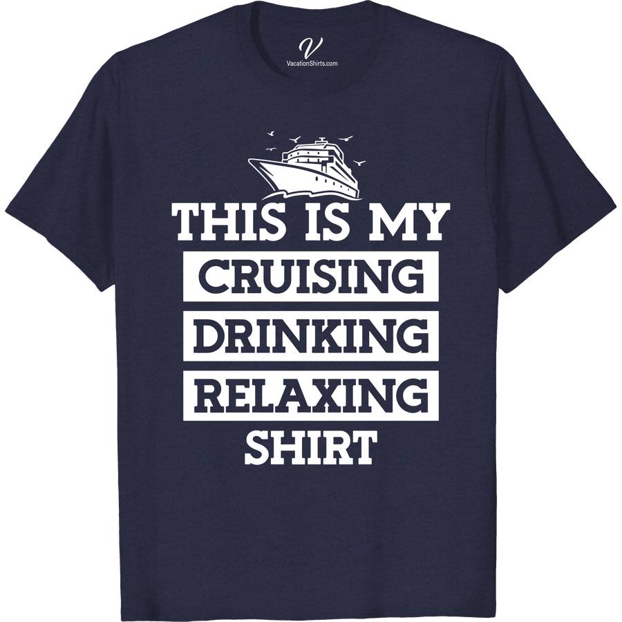 Entelinam Chill Cruise & Sip Tee – Your Perfect Vacation Shirt